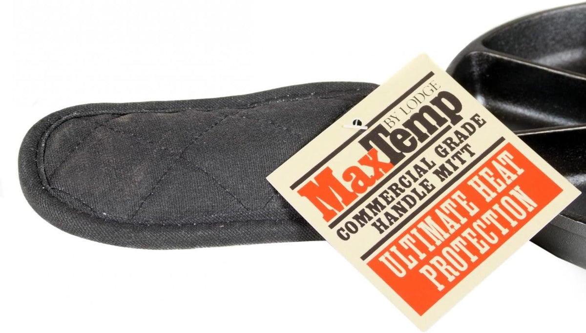 Lodge Max Temp Handle Mitt, Black