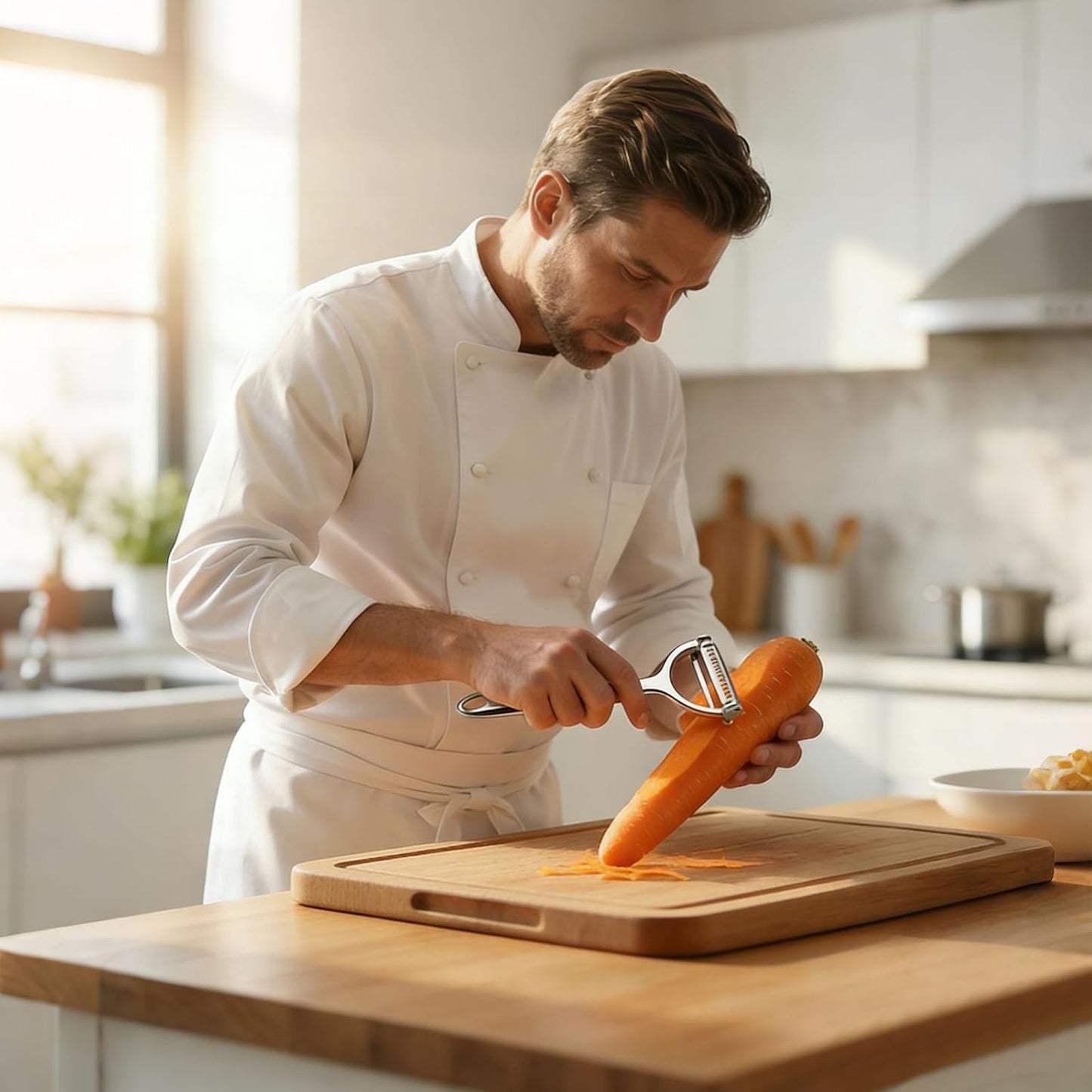 Peeler for Vegetable Multifunction Vegetable Peeler Julienne Peeler for Kitchen Double-Sided Blade Vegetable Julienne Cutter and Fruit Slicer