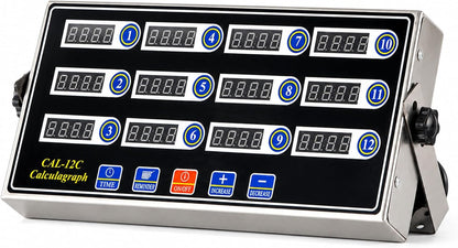 Commercial 8 Channels Digital Kitchen Timer, Calculagraph Fry Timer