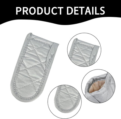 Cast Iron Handle Cover 4-Pack, Heat Resistant Non-Slip Iron Skillet Handle Sleeves, Suitable for Pan Grip for Kitchen, Baking and BBQ Cookware (Classic Styles)