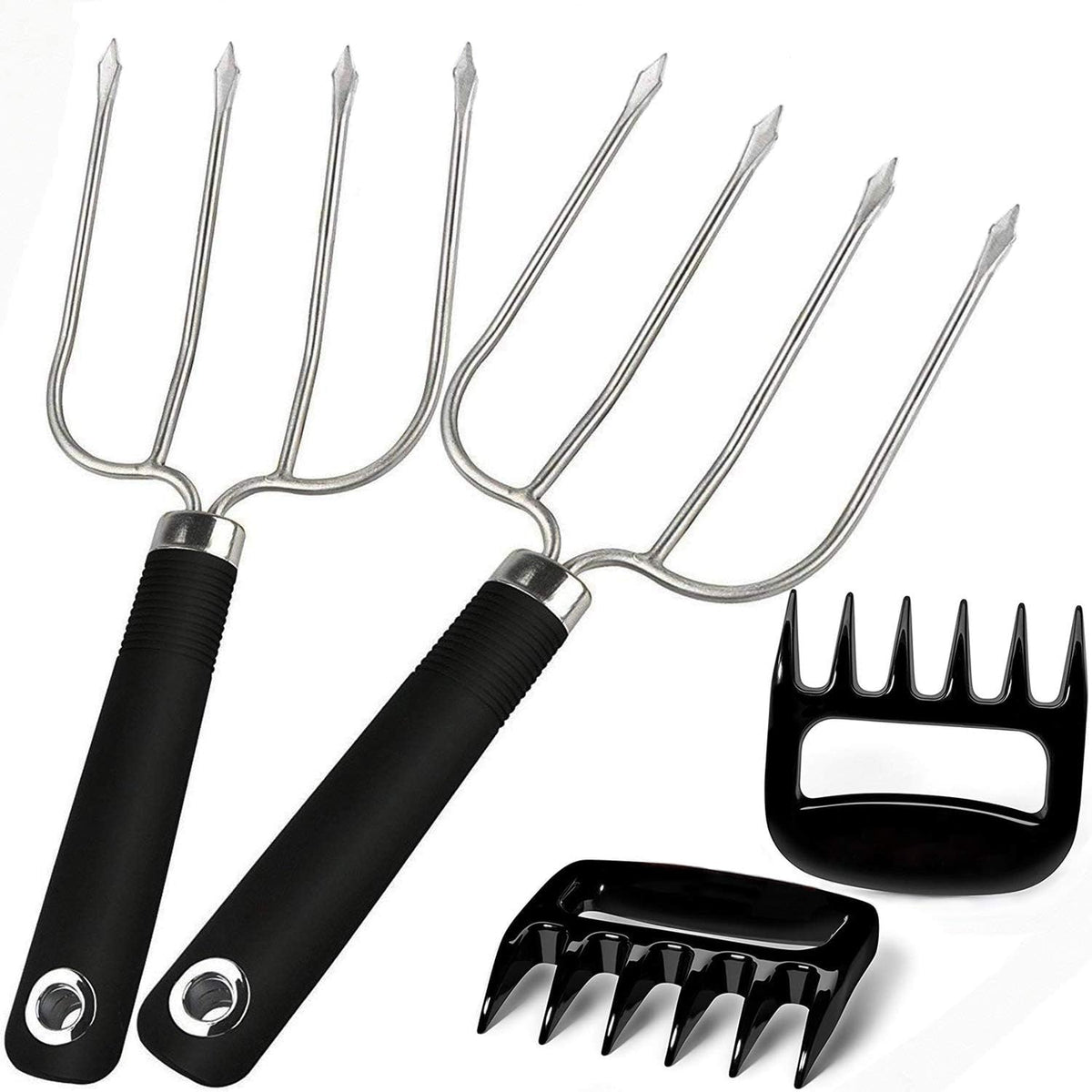 Turkey Lifting Forks & Meat Claws Set, Easily Lift, Transfer Meat & Poultry