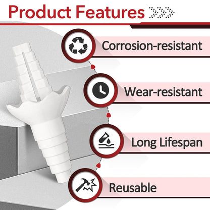 Universal Bottle Emptying Kit for Effortless Liquid Transfer