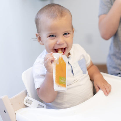 Infantino Squeeze Station for Homemade Baby Food, Pouch Filling Station for Puree Food for Babies and Toddlers, Dishwasher Safe and BPA-Free