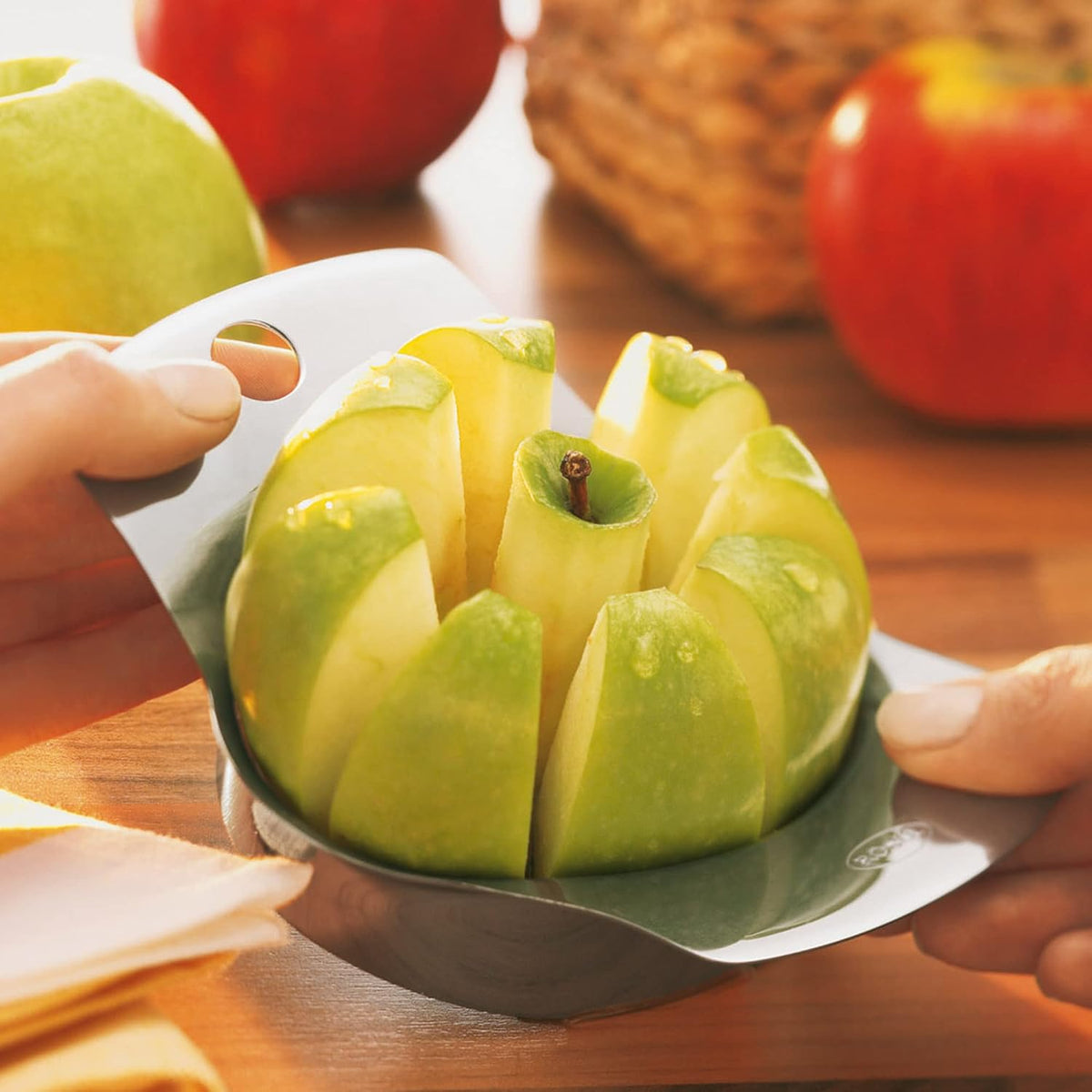 Rosle 12743 Stainless Steel Apple Cutter/Slicer Core Remover