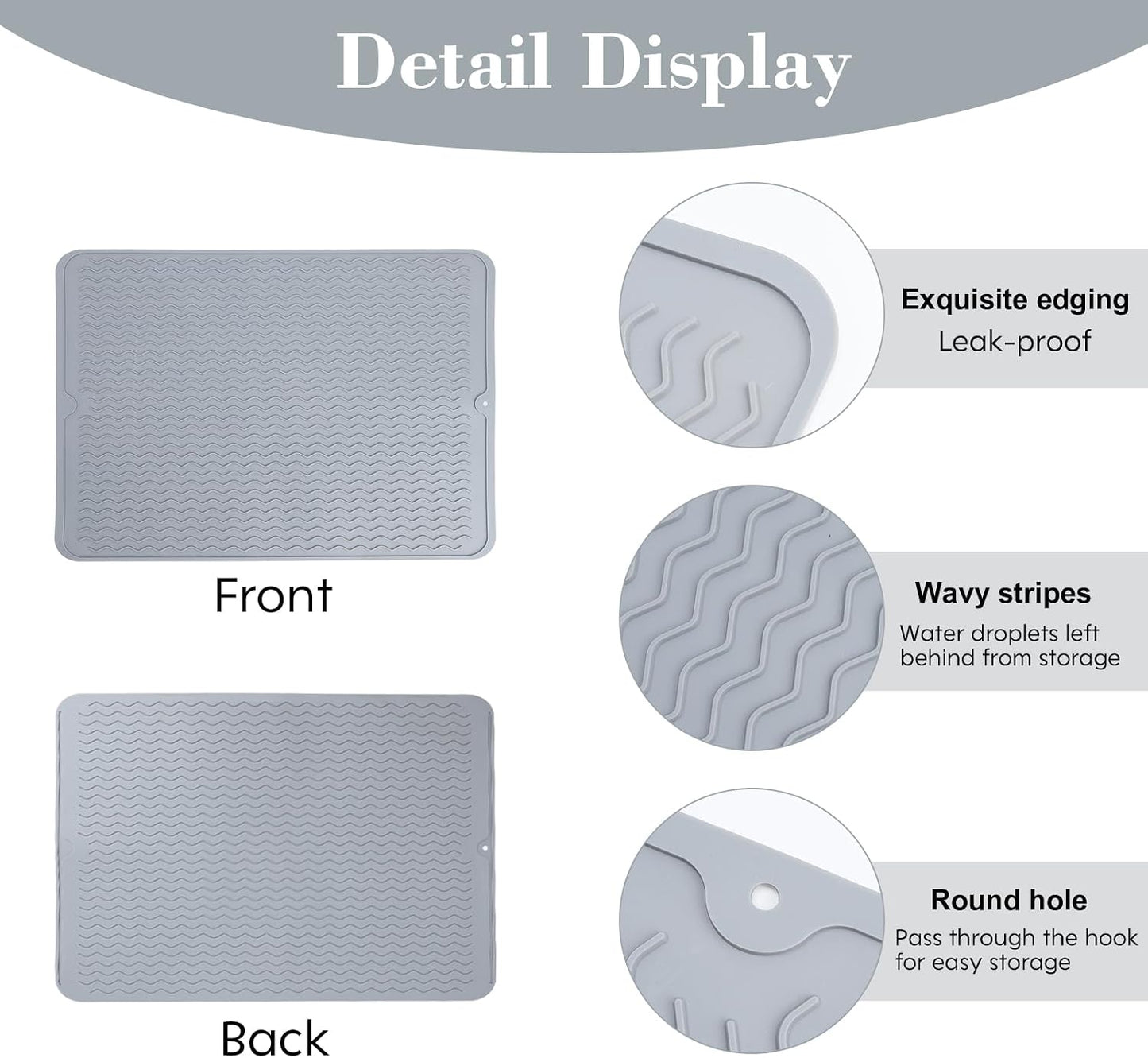 Ice Bucket drying mat,silicone pad for Galvanized Tubs,Beverage Tub,Drink Buckets for Parties,Metal Tub,Beer Buckets,Use Ice Tub for Indoor or Outdoor Bars party