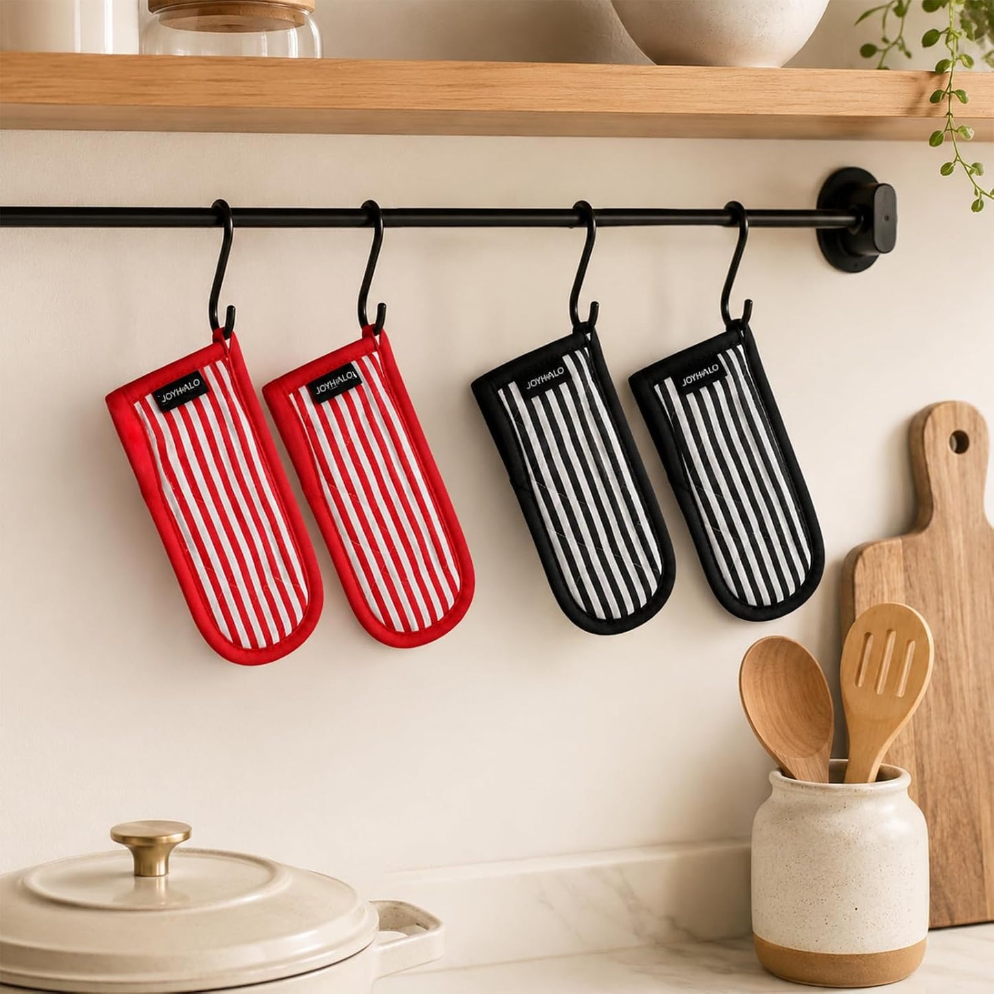 Joyhalo 6 Pack Cast Iron Skillet Handle Cover