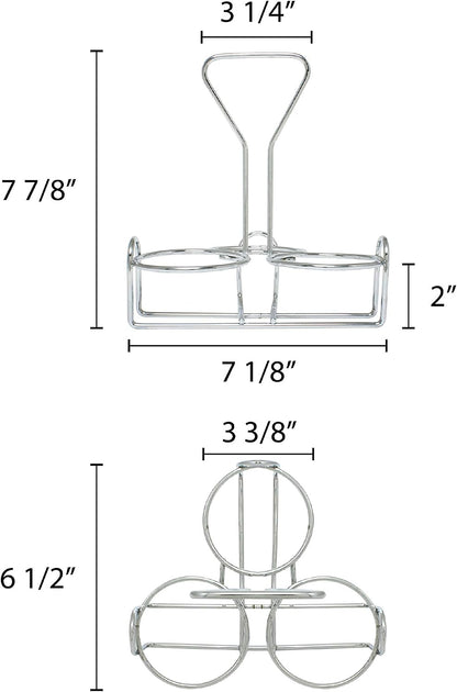 Thunder Group 3 Holes Condiment Jar Holder