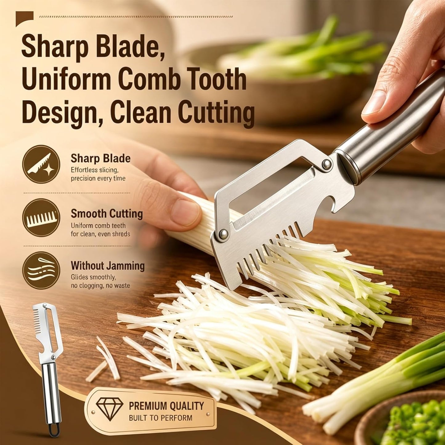 3Pcs Multi Functional Kitchen Tool Peeler, Stainless Steel 4-In-1 Multifunctional Fruit & Vegetable Peeler(Peelers Shreddingbottle Openerscaling Fish), for Fruit Veggie Potato Pumpkin
