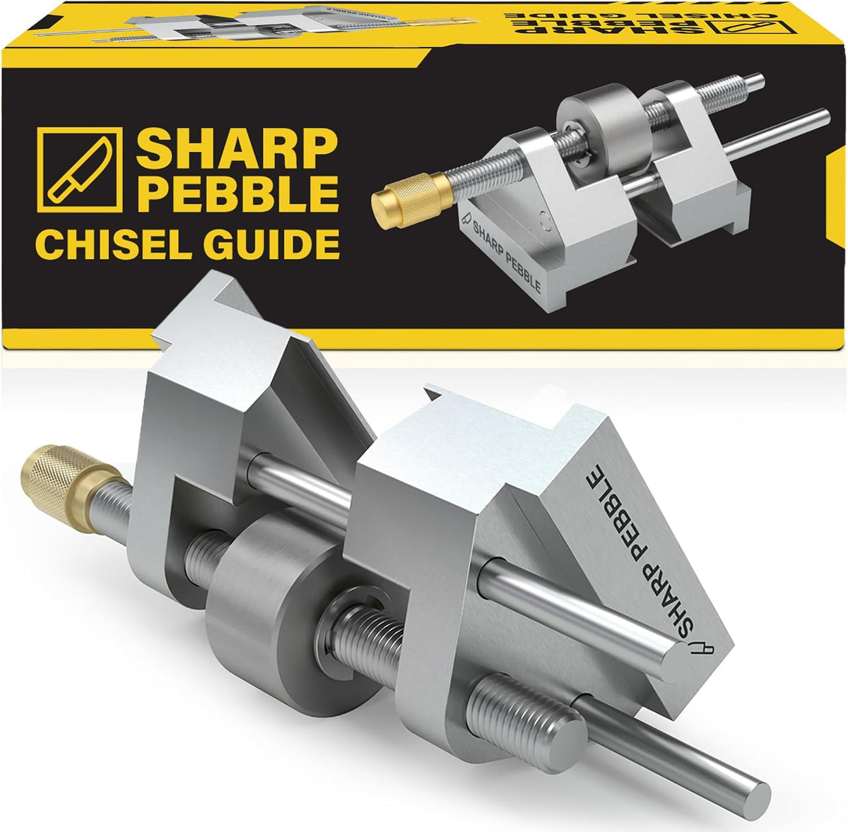 Sharp Pebble Honing Guide for Chisels and Planes - Chisel Sharpening Jig
