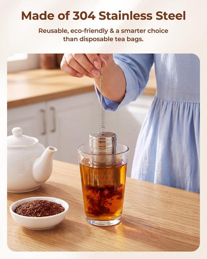 Mini Snowflake Stainless Steel Tea Infuser for Loose Leaf Tea Ball