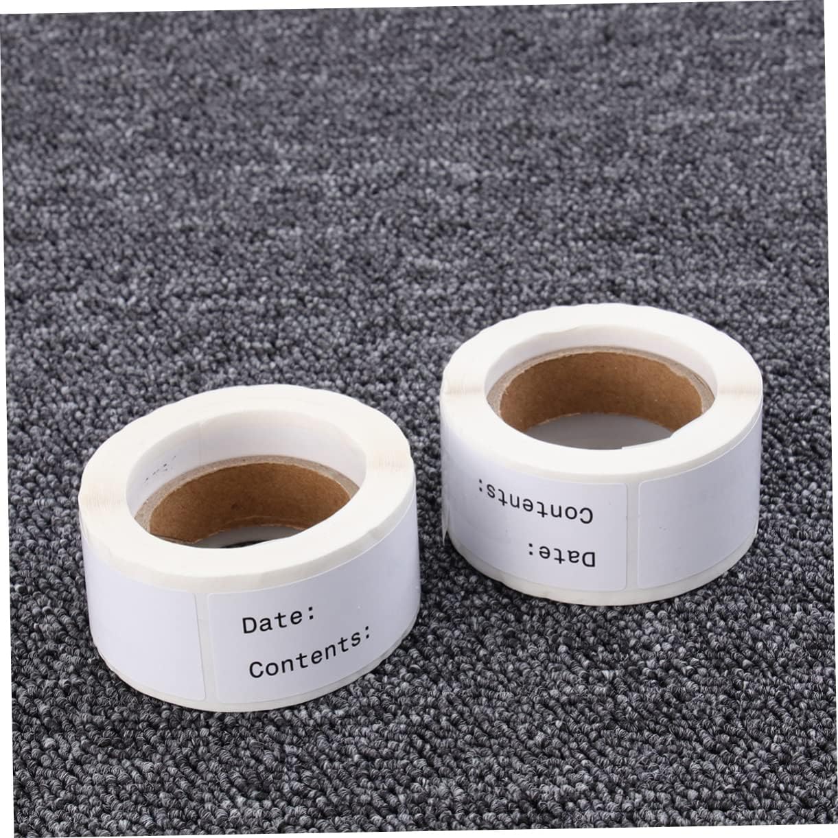 2rolls DIY Kitchen Food Date Labels English Record Date Stickers Canning Storage Bin Dry Erase Stickers Eco-Friendly Paper Easy Application