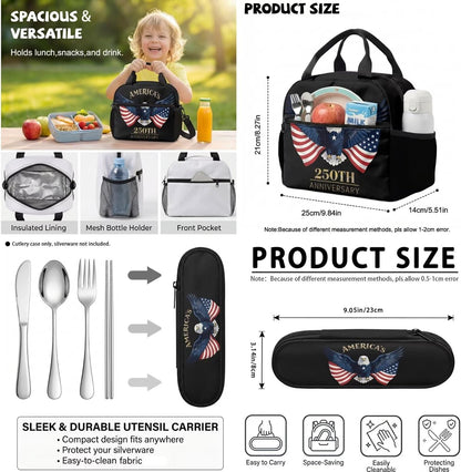 Highland Cow Backpack with Lunch Box Set for Kids Sunflower School Backpack for Girls Boys Back to School Bag Student Travel Backpacks Reusable Utensils Pen Case Water Bottle Bag 5PCS