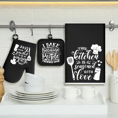 Sratte 6 Pcs Farmhouse Kitchen Decor Accessories Set