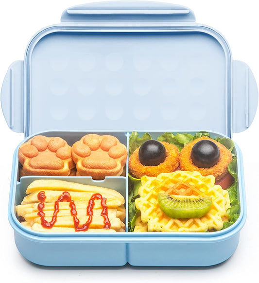 MISS BIG® Bento Box,Bento Box Adult,Lunch Box,Leak Proof Lunch Containers,No BPAs and No Chemical Dyes Bento Lunch Box,Dishwasher and Microwave Safe Lunch Containers for Adults(1900ml Gray)