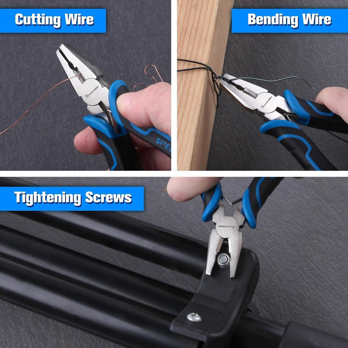 SPEEDWOX Long Reach Bent Needle Nose Pliers With Smooth Jaw Angled Needle Nose Pliers For Jewelry Making Fish Bone Pliers Tweezers Bent Chain Nose Pliers For Wire Bending And Small Object Gripping