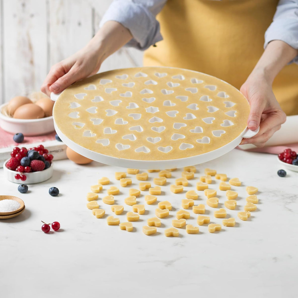 Decora Lattice Crust Cutter, White, 30 cm