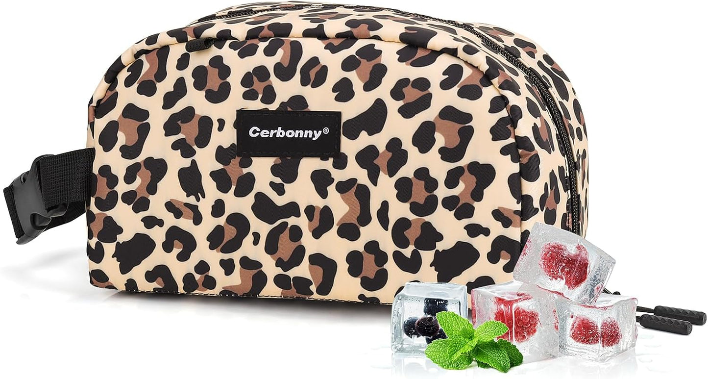 Cerbonny Freezable Cooler Bag for Work/School Travel - Mini Insulated Bag Fit For Yogurt