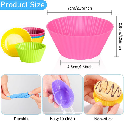 FUNGYAND Sandwich Cutter Set, 52 in 1 Bento Box Accessories Kit Includes Sandwich Cutters, Fruit Cutter, Food Picks, Silicone Cups, Musubi Maker, Rice Ball Maker, Complete Bento Lunch Box Supplies