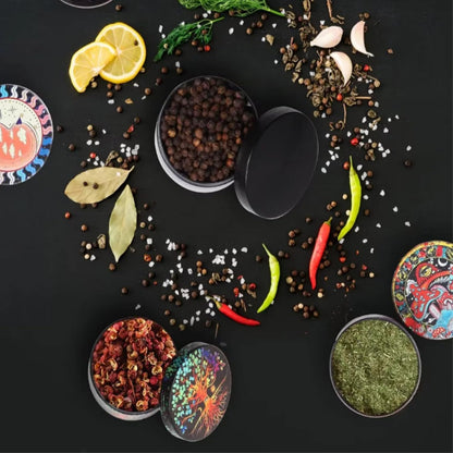 Spice Mill Spice Grinder Kitchen Tools With Storage Jarkitchen Canister