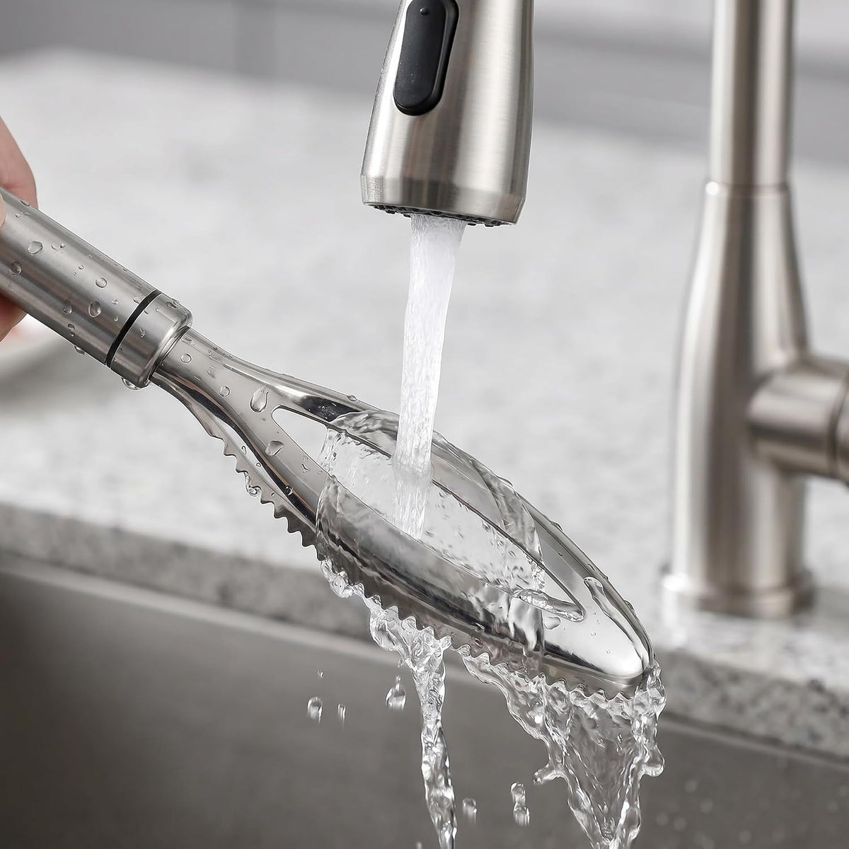 304 Stainless Steel Fish Scale Remover, Fish Scaler Kitchen Tool