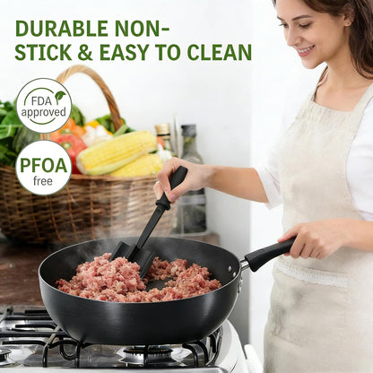 Meat Masher and Chopper Tool, Ground Beef Chopper, Potato Masher, Batter