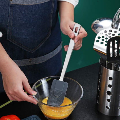 Stainless Steel Spatulas, Berglander Slotted Turner, Metal Turner For Cooking, Kitchen For Nonstick Cookware, Barbecue Spatulas, Dishwasher Safe, Easy to Clean
