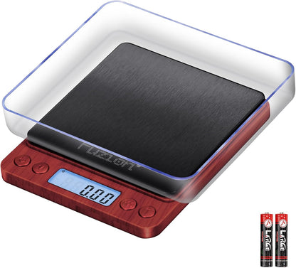 Fuzion Digital Gram Scale .01 Gram Accuracy, 500g Small Jewelry Scale