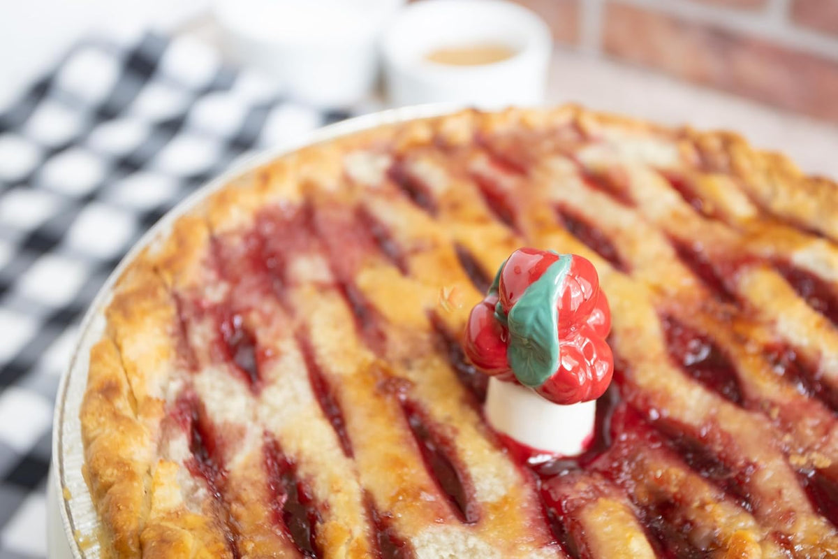 Fox Run Blueberry Pie Vent, Pie Bird for Baking