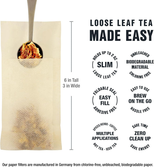 Tiesta Tea Loose Leaf Filters for Brewing