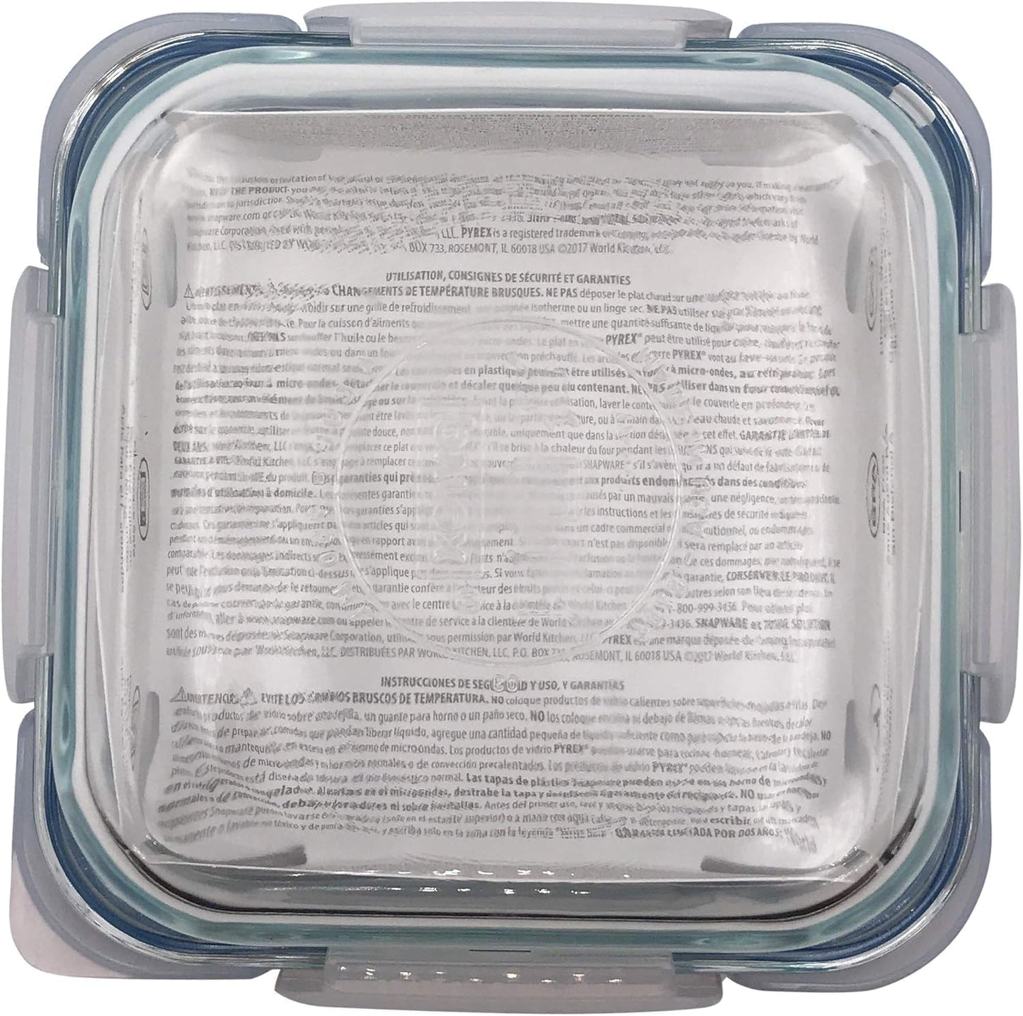 Snapware Snapware 6cup total solution rectangle food storage container glass, 9.3 Ounce (1112403)