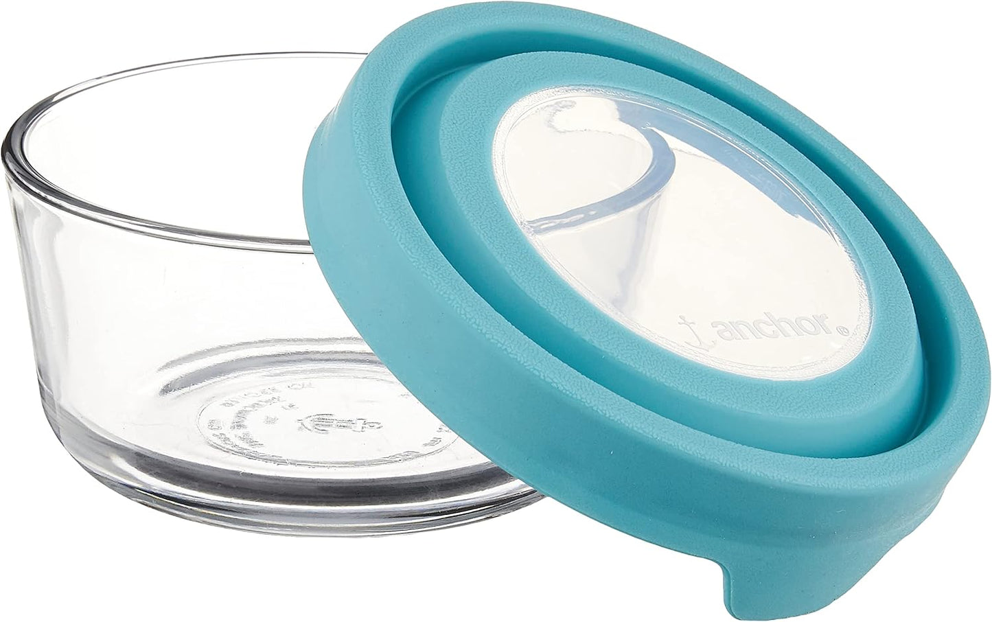 Anchor Hocking TrueSeal 10-piece Glass Food Storage Containers with Airtight Lids, Mineral Blue