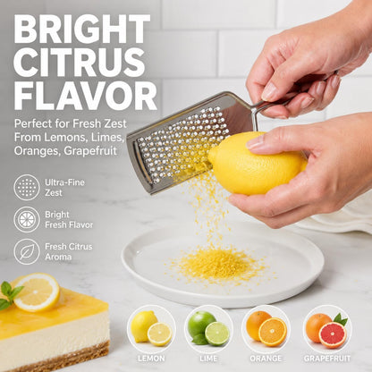 HIC Kitchen Nutmeg Grater, Stainless Steel, Grates Nutmeg, Cinnamon Sticks, Block Chocolate, Ginger, and Hard Cheeses