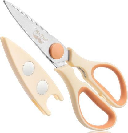 Mr. Pen- All Purpose Kitchen Shears with Protective Sheath, 8 Inch