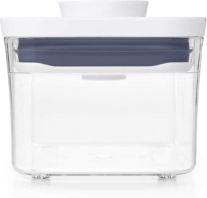 OXO Good Grips POP Container – Airtight 1.7 Qt for Coffee and More Food Storage, Rectangle, Clear