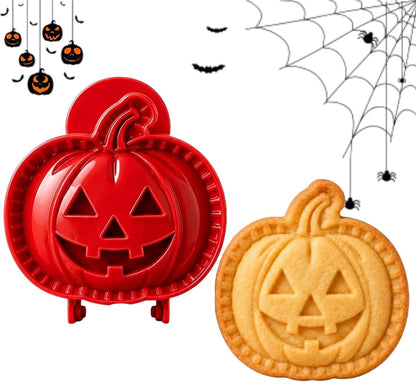Halloween Mini Hand Pie Molds Set, Dough Press Cutter with 8 Fall Shapes