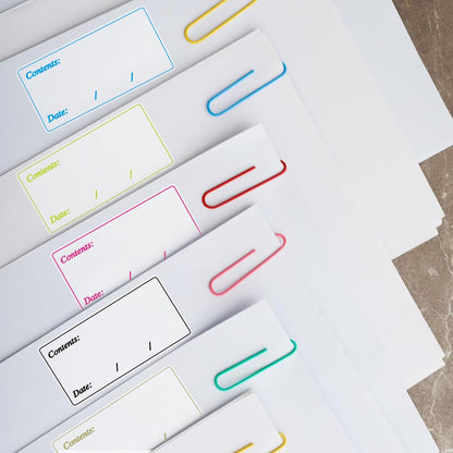 Hybsk Removable Freezer Food Labels for Jars Easy Peel Off - Frozen Food Storage Labels that Leave No Sticky Residue After Use (Type 2)