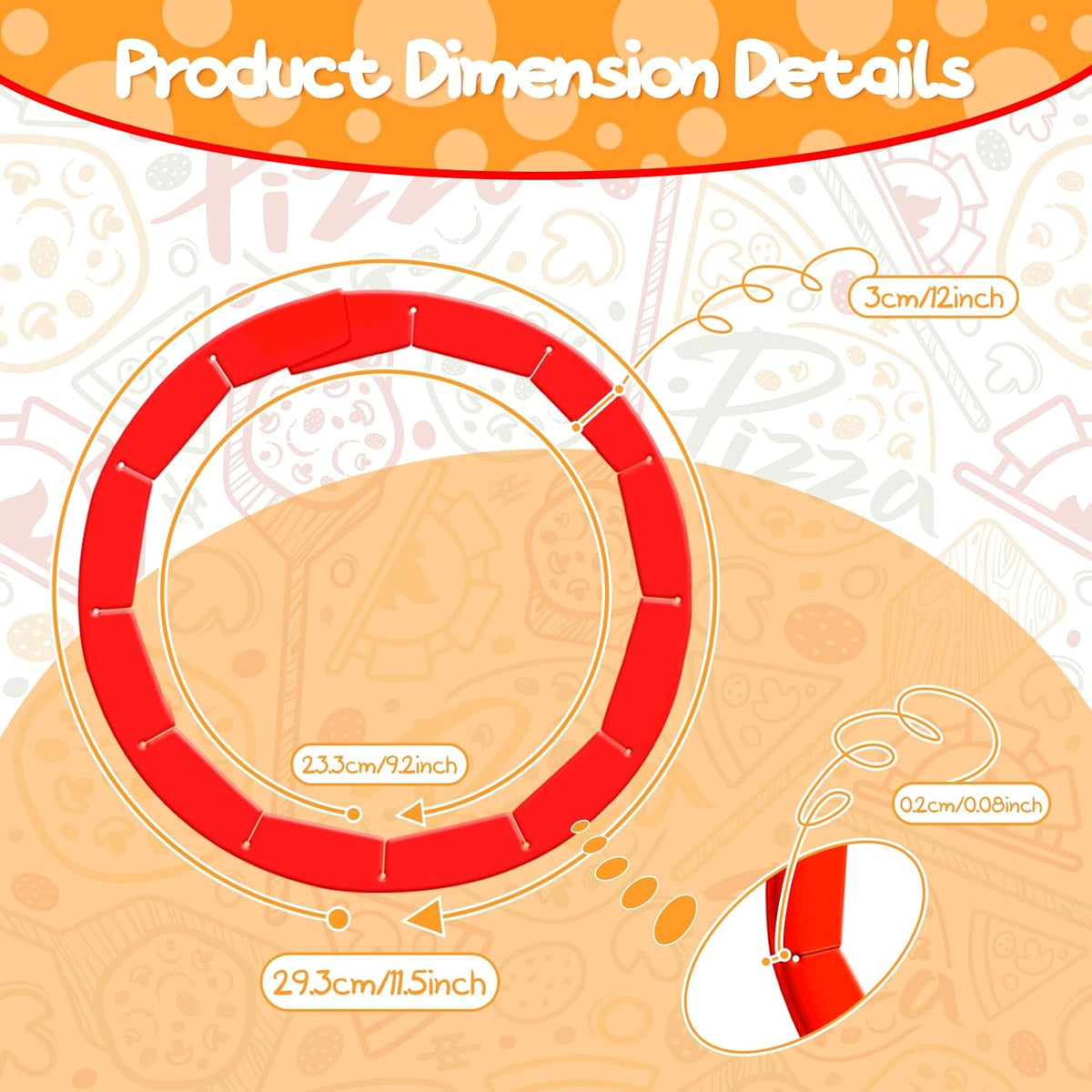Adjustable Silicone Pie Crust Shield, Reusable for Baking
