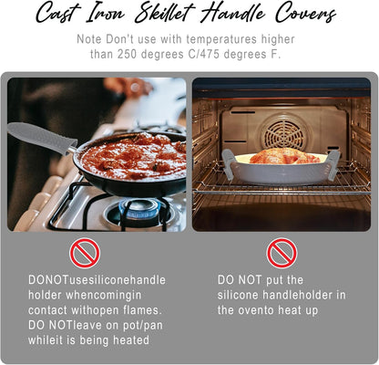 Joyhalo 6 Pack Cast Iron Skillet Handle Cover