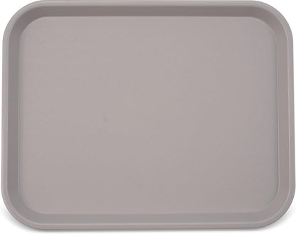Carlisle FoodService Products Café Cafeteria Tray, Fast Food Tray for Restaurant or Commercial Use, 14" x 18", 1 Count, Black