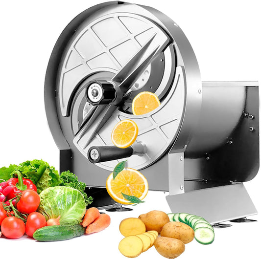 Anatole Commercial Vegetable Slicer Manual Fruit Veggie Cutter 0-0.5''