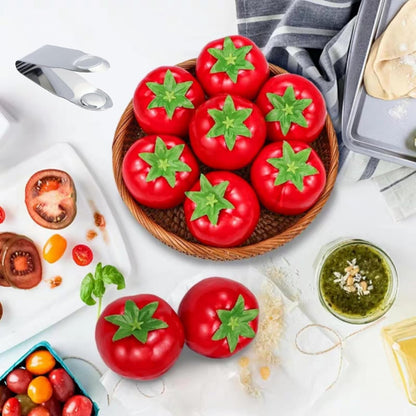 2.8 * 1" Stainless Steel Strawberry Huller Fruit Stem Remover Home Kitchen Tools for Cherry Tomato, Silver, 4Pcs