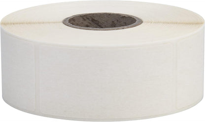 L LIKED Blank White 1 x 2 Inch Dissolvable Labels for Food Rotation Prep roll of 500 (1 Rolls)