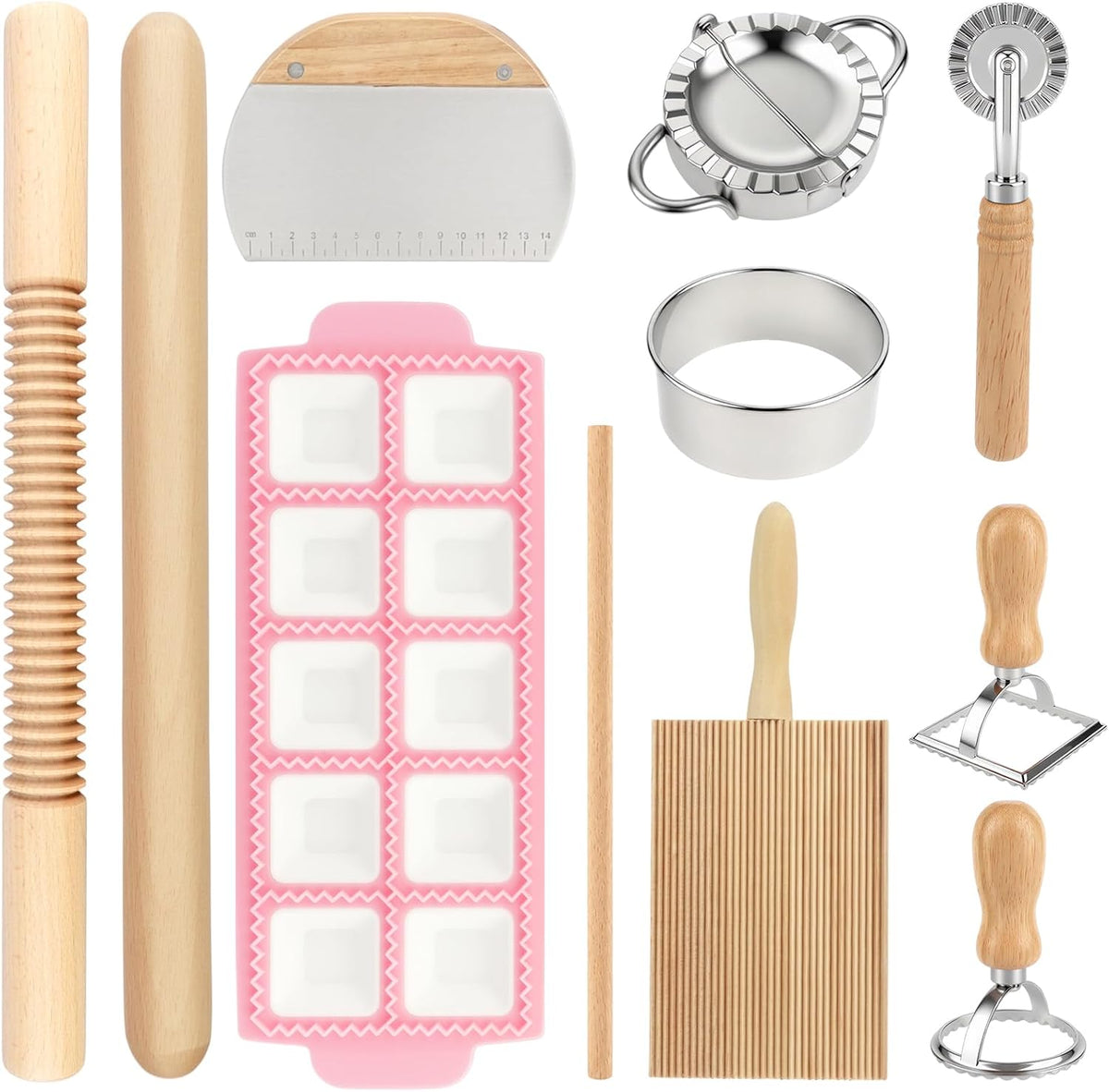 TREWAVE Pasta Making Tools Set, Homemade Pasta Making Kit