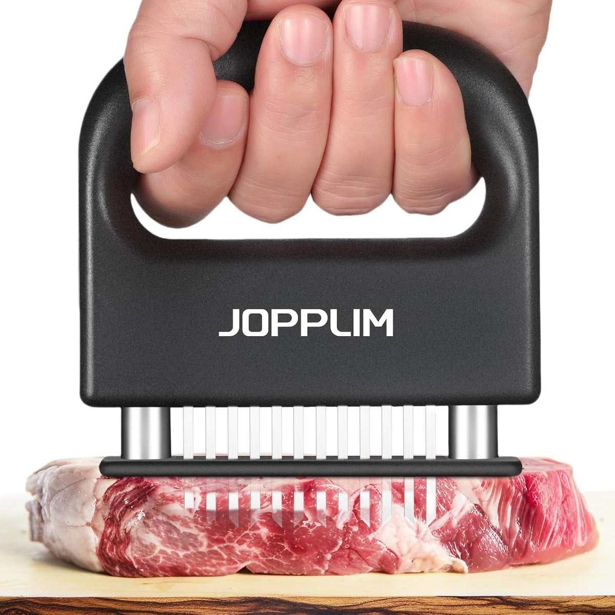 Meat Tenderizer, With 48 Stainless Steel Ultra Sharp Needle Blades