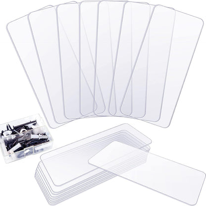Yookeer 16 Pack 4.25 x 2 in Drawer Dividers for Plastic Storage Bins Storage Hardware Cabinet Dividers for Teacher Toolbox, Small Parts Organizer, Screw Organizer