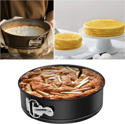 9 Inch Nonstick Springform Pan Cheesecake Pan with Removable Bottom