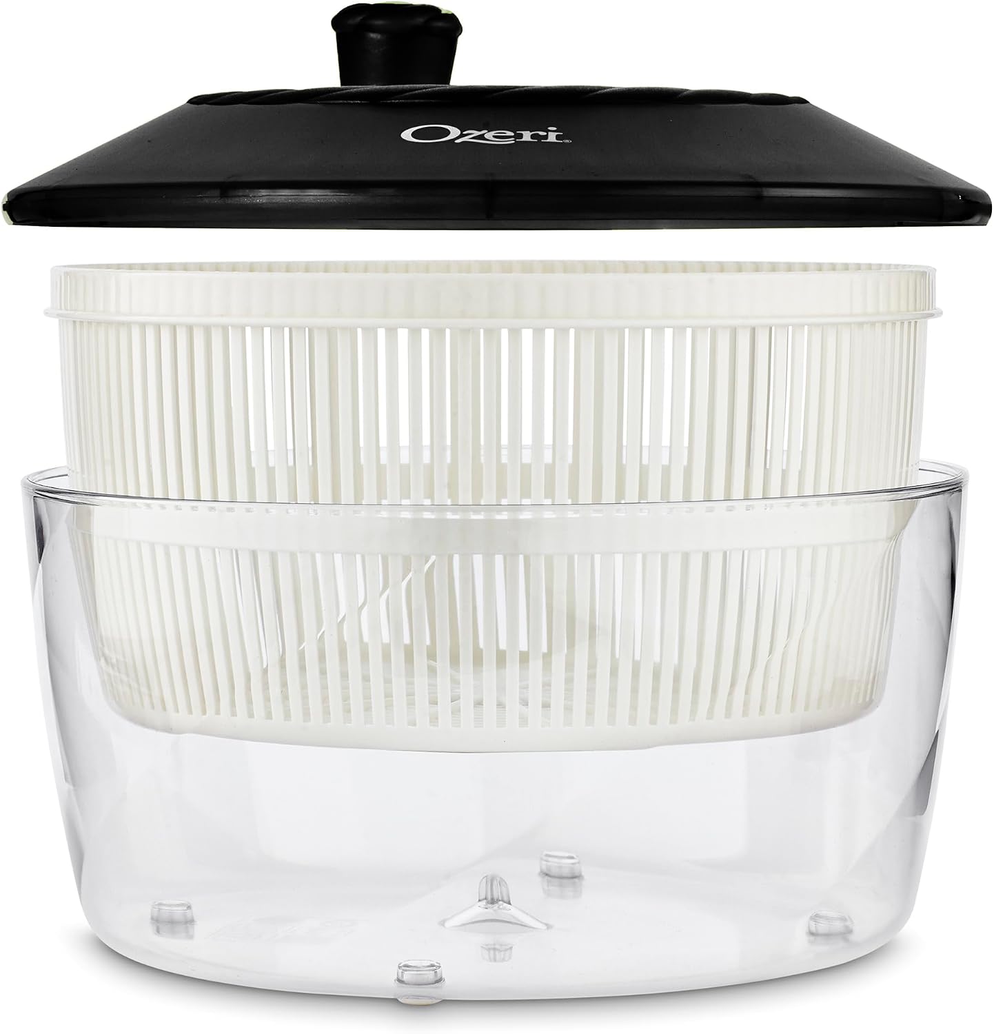 Ozeri Italian Made Fresca Salad Spinner and Serving Bowl, BPA-Free