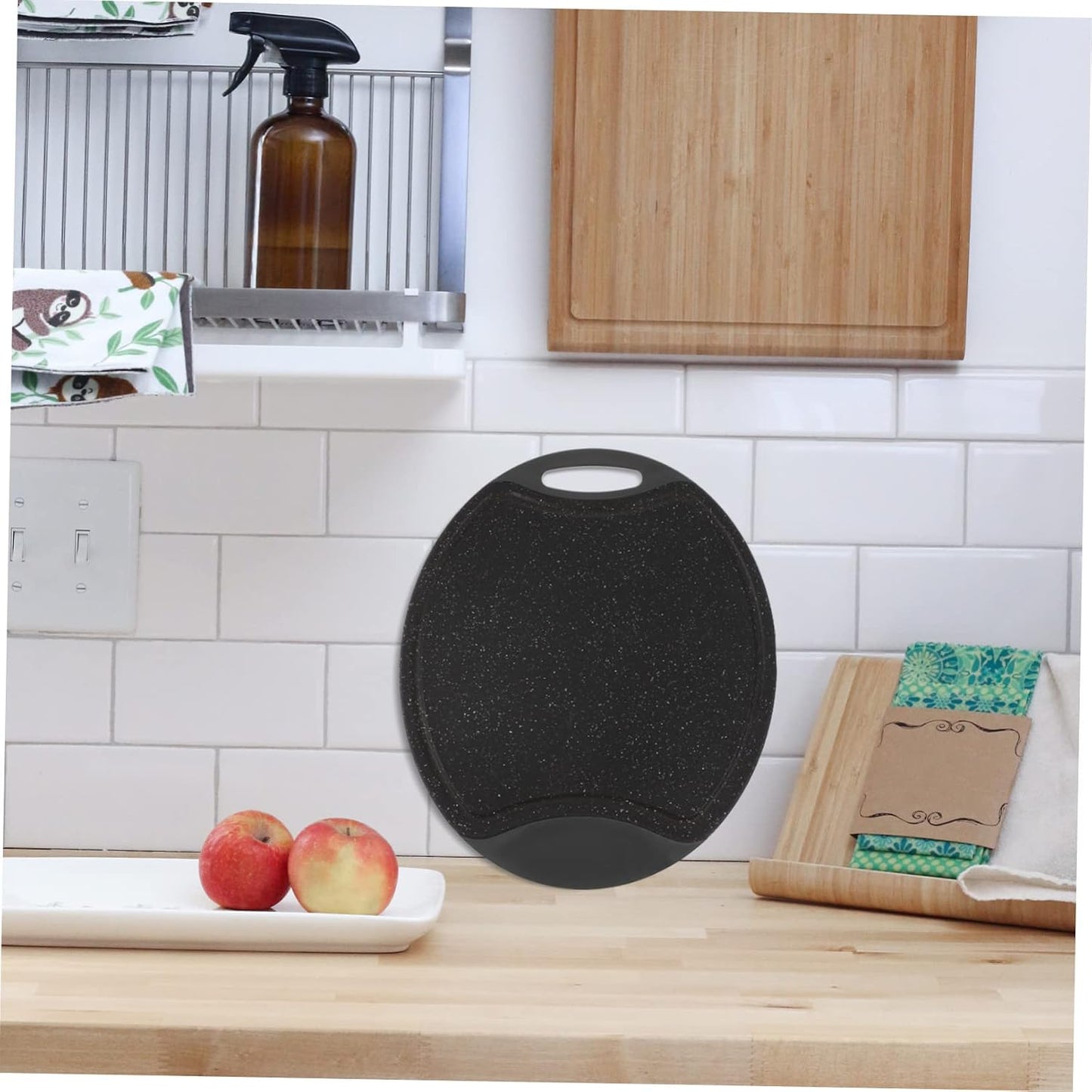 Kitchen Chopping Board Non-slip Cutting Mat for Outdoor Indoor Use Heat-resistant Pp Material for Meat and Fruit Preparation Easy to Clean and Dishwasher Safe
