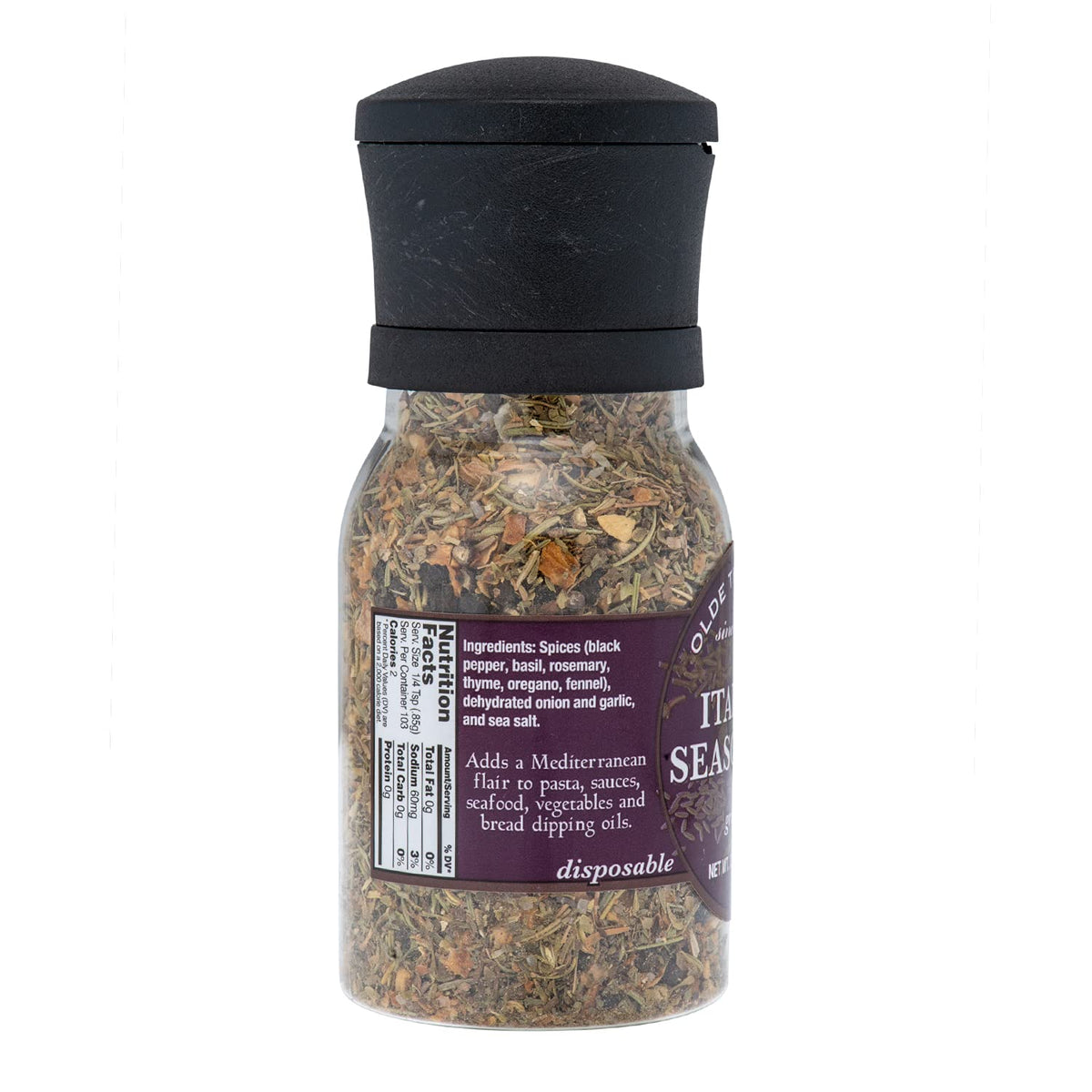 Olde Thompson Himalayan Pink Salt Grinder, 10 Ounce
