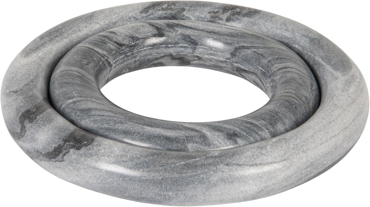 Creative Co-Op Marble Trivets for Dining Table, Set of 2